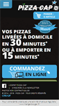 Mobile Screenshot of pizzacap.fr