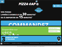 Tablet Screenshot of pizzacap.fr